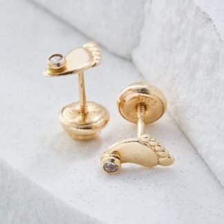 Topo pie con zircón