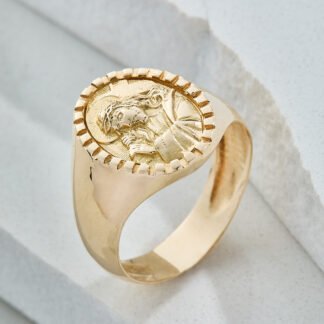 Anillo Religioso | 7.18gr | Talla 10