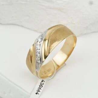 Anillo Argolla 2 Oros | Talla 8 | 3.0gr