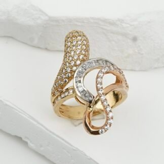 Anillo 3 Oros | Talla 7 | 8.22gr