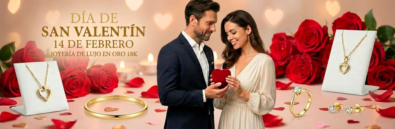 Joyas de oro San Valentin