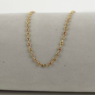 Cadena GC tres oros | 6.44gr | 45cm
