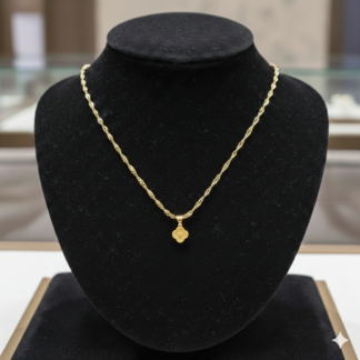 Set cadena singapur | dije trebol | 880.000