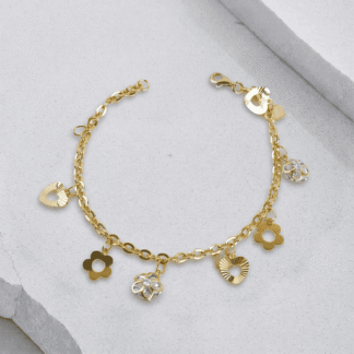 Pulso con dijes | 6.25gr