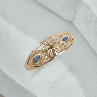 Anillo Flor | 0.85gr | Talla 5