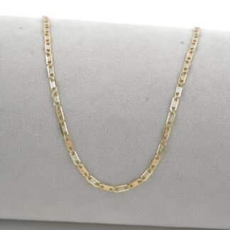 Cadena plana tres oros | 7.50gr | 50cm