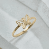 Anillo mariposa | 0.90gr | Talla 5
