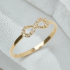 Anillo infinito | 1.20gr | Talla 8