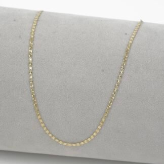 Cadena plana diamantada | 2.10gr | 45cm
